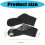 Moisturizing Heel Sock Toe Separator Bunions Corrector-Gray 4