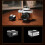 Vintaged double cadrans mini flash flash avec 7-argent d'époque 7