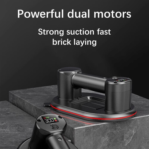 Industrial Suction Lift Device With Digital Power Display 660lbs 1