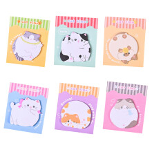 Reusable Adhesive Animal Theme Writing Pad-From cutecats