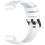 Flexible Silicone Replacement Band Universal Fit Stylish-White 1