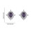 Bijoux compatibles Bluetooth, Clip cuivres Zircons hybrides 3