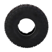 4.10/3.50-4 10 Zoll aufblasbarer Gummireifen Schwarz