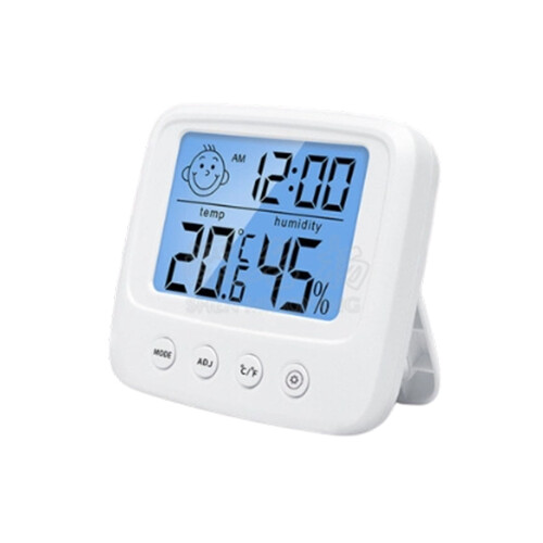 MultiFunctional Wall Clock With Hygrometer Thermometers Large