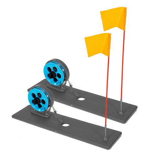 Ice Fishing Rod Device Fast response Floating Technology-2pcs