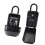 Upgraded Wall Mount Key Safe with 4-Black Hanging type 1