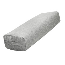 Contoured Yoga Bolster Cushions With Oxford Cover Ideal-Gray