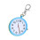 Anti Scratch Keychain Pocket Watch High Impact Resistant-Blue 1