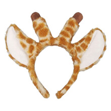 1/3Pcs Kids Adult Giraffe Ears Headband Paws-deer ears yellow