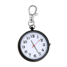 Porte-clés surdimensionné, horloge en plastique, montre de-Noir