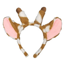 Kinderen Volwassen Giraffe Kostuum Accessoires-hertenoor bruin
