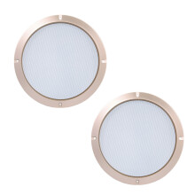 Grille de haut-parleur en plastique, maille-5 centimètres