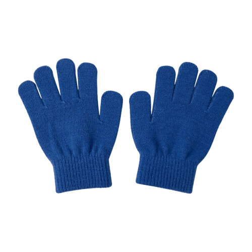 Acrylic Baby Gloves Flexible Knitting Technique Multiple-blue
