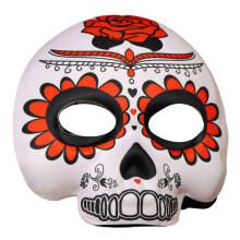 Dag van de doden masker Suger skelet masker Halloween cosplay-A