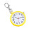 Porte-clés ergonomique, conception de montre, cadran en-Jaune 1