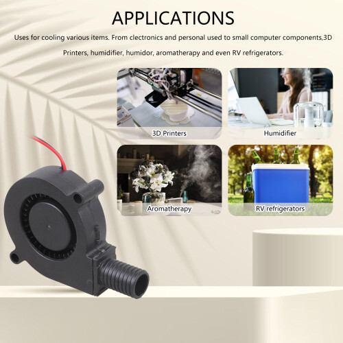 5015 Cooling Fan Brushless Blower Fan 3D Printer Part-24V 1