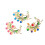 Exquisite Peacocks Brooch 5.6x4.1cm Size Splendid Design-Blue 2
