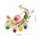 Exquisite Peacocks Brooch 5.6x4.1cm Size Splendid Design-Blue 4