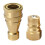 Pack of 4 1/4 Foot Tall Execution Bronze Quick Separate-4 2