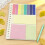 Carnet de notes en papier rechargeable et-couleur bonbon 2