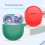 Housse en Silicone anti-transpiration et-vert foncé 6