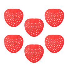 6PCS Urine Splash Guards Pad with Activated Carbons Odor-Red