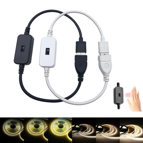 Bewegingssensoren Schakelaars Dimmer Voor LED-lichtstrips-Wit 2
