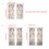 3D Print Leaf Pattern Window Curtain Privacy-flower 1 130x160cm 4