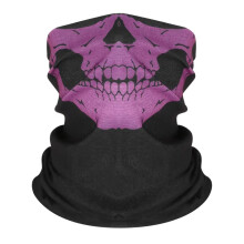 Black Friday Skull Mask - Buff - Light Purple Raspberry - Scarf - Bandana - Neck Gaiter - Ski Mask Hall_one size/Raspberry_Surprise Gift