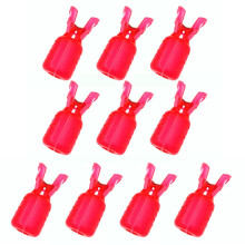 10 pcs Cover Squid Jig Hook Protector Fishing Jigs Lure Covers Lure Protection Bags Tackle Accessories Red_small/Red_Surprise Gift