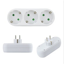 3-Way Outlet Adapter, 3-Way Multi-Plug Wall or Desk Outlet_Surprise Gift