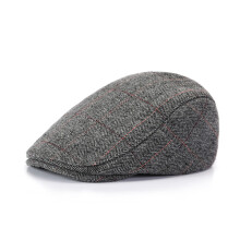 Black Friday Tweed Flat Cap compatible Men, Driving Cap Newsboy - Adjustable Trendy Newsboy Irish Beret, Spring Autumn Winter_Surprise Gift