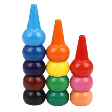 Fingerfarbenstifte für Kleinkinder, 12 Farben, griffige Stifte, abwaschbar, für Babys und Kleinkinder.
