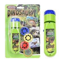 Dinosaur Flashlight and Projector with 3 Discs 24 Images, Dinosaur Toys compatible Boys, Cool Kids Flashlight, Dinosaur Gift Ideas Gift compatible B_
