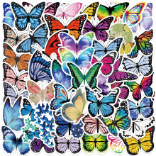 Butterfly Stickers Pack - Colorful Waterproof Stickers compatible Various Uses_Super Gift_Surprise Gift