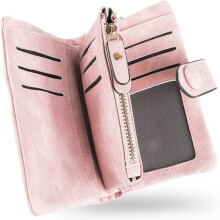 Wallet Women Card RFID Protection Wallet Leather compatible Women-Soft_SPECIAL GIFTS_Surprise Gift