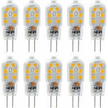 G4 LED bulbs 12V, 1W equivalent to 10W halogen, non-dimmable, 10-pack_SPECIAL GIFTS_Surprise Gift