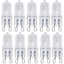 G9 Halogen lamp 20W 230V Warm white 2700K, 10-pack_Surprise Gift