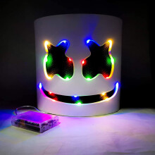 Φωτεινή μάσκα Marshmellow DJ για ατμόσφαιρα μπαρ_Ειδικά Δώρα_Δώρο-Έκπληξη