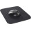 mouse pad, fabric covered rubber, 6mm black (KB-1S)_Rubber/Black_Surprise Gift 1