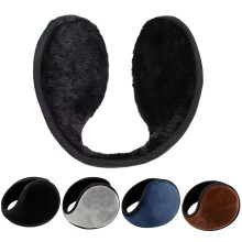 Ωτοασπίδες Χειμερινές ωτοασπίδες Fleece Ανδρικές Γυναικείες Νέο_Μαύρο_Δώρο_Έκπληξη