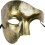 Herrenmaske „Phantom der Oper“ – Halbmaske (Gold) – Überraschungsgeschenk 1