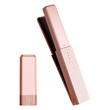 Draadloze 2-in-1 stijltang en krultang met USB-oplaadfunctie, draagbaar en S1_roze 20*3*3cm_Verrassingscadeau