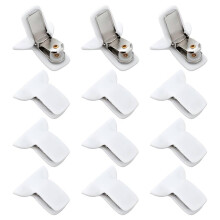 12 clip per coperte compatibili con coperte interne, fermacoperte resistenti, fermacoperte in schiuma e metallo, coperte imbottite_Regali speciali_Bi