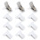 12 clip per coperte compatibili con coperte interne, fermacoperte resistenti, fermacoperte in schiuma e metallo, coperte imbottite_Regali speciali_Bi 1