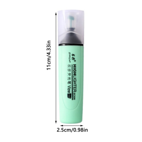 6 Stück Textmarker in Pastellfarben – Super Geschenk – Überraschungsgeschenk 1
