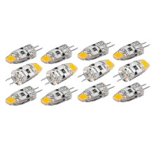 12pcs G4 LED Bulb 12V DC Dimmable Cob LED G4 Bulb 2W 360 Degree Light Angle to Replace 15W Halogen Bulb -1_Surprise Gift
