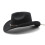 Western Cowboy Top Hat Felt Hat Black_Surprise Gift 2
