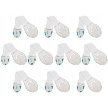 10x Kastsluiting / Ladesluiting / Kinderslot_wit/Wit_Verrassingscadeau