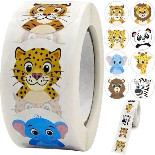 Stickers compatible Kids - Animals - 500pcs_70_Surprise Gift